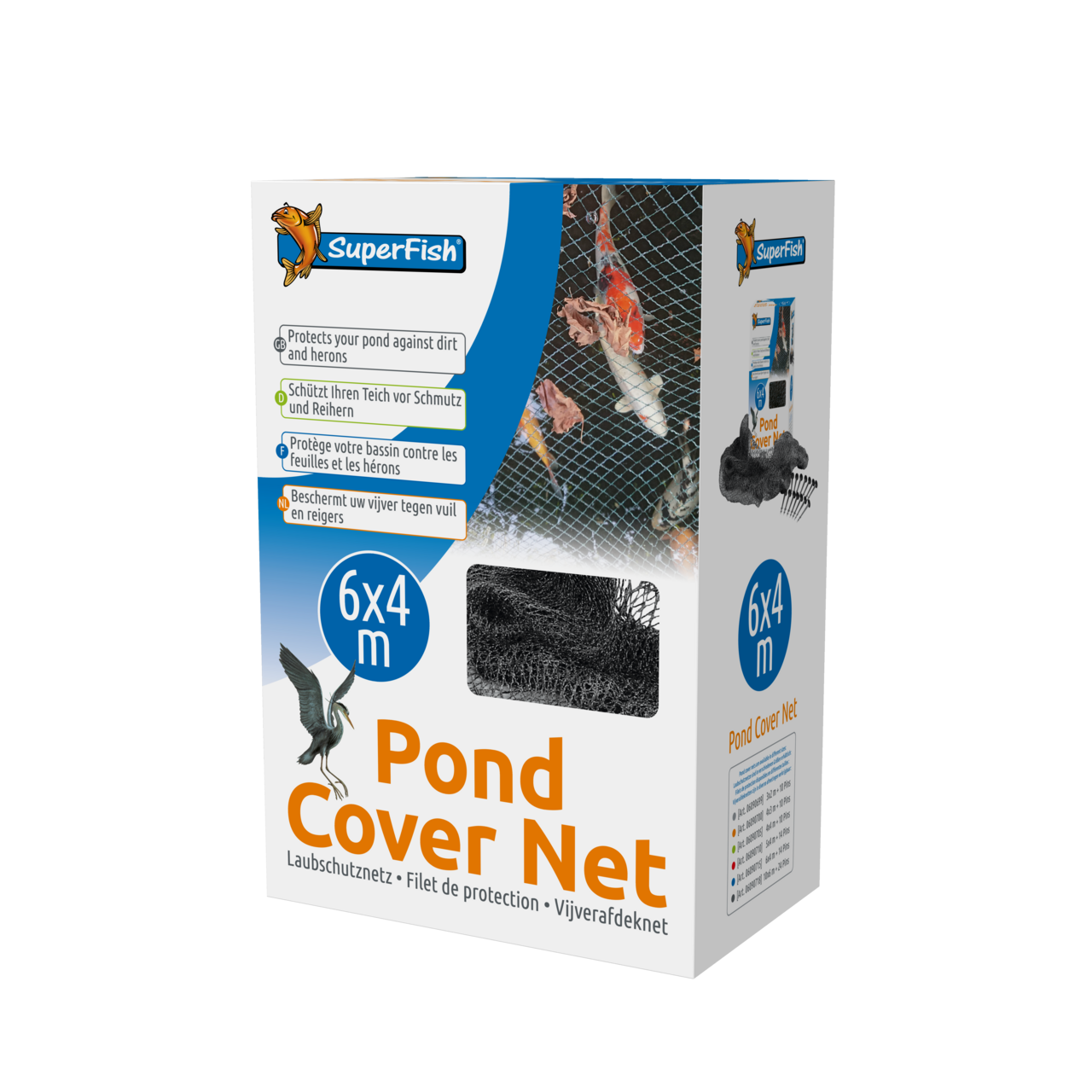 Superfish Pond Cover Net 6x4mt